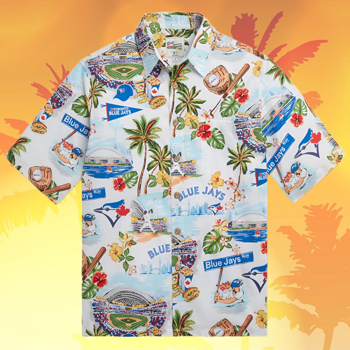 Reyn Spooner Blue Jays Hawaiian Shirt