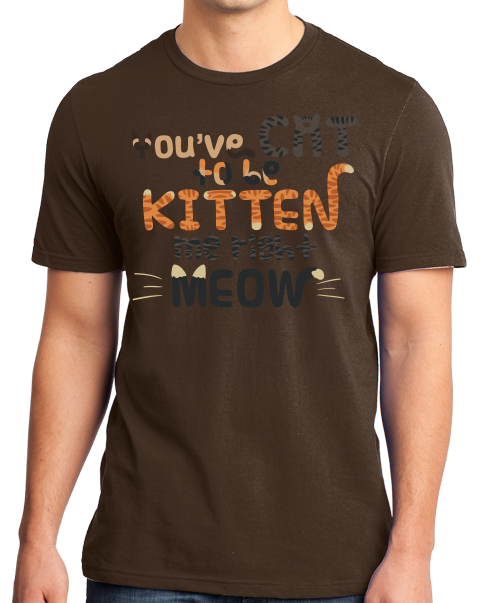 You’Ve Cat To Be Kitten Me Right Meow – Cute Cat Pun Funny T-Shirt