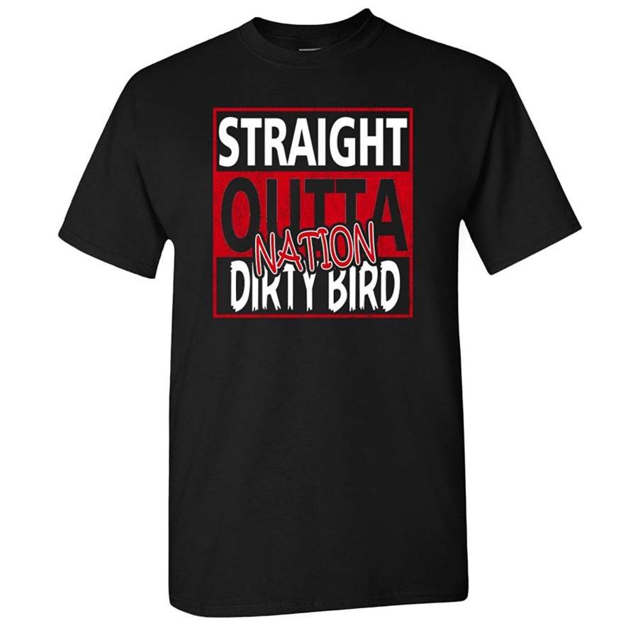 Outta Bird Nation Shirt Men’S Short Sleeve T-Shirt Fashion Cotton