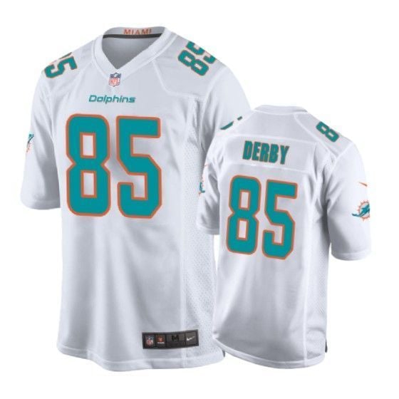 Dolphins Aj Derby Game White Mens Jersey