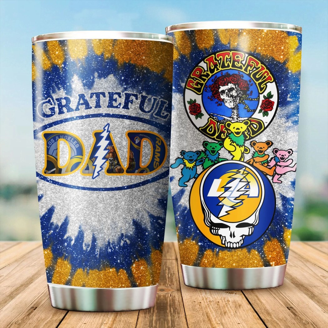 Grateful Dead Los Angeles Rams Tumbler Mug