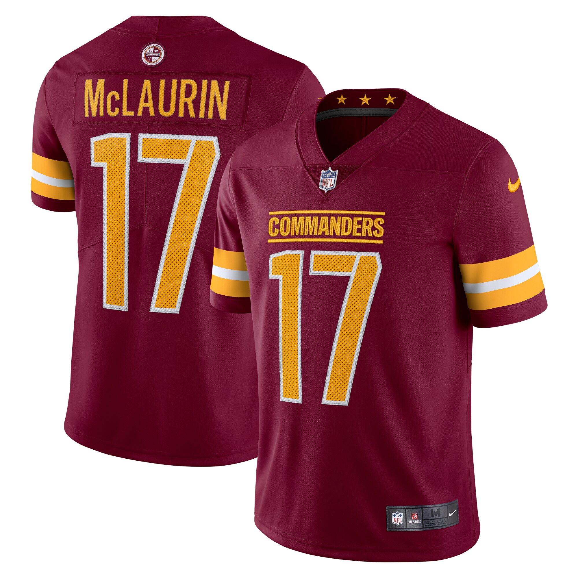 Terry McLaurin Washington Commanders Vapor Limited Jersey – Burgundy