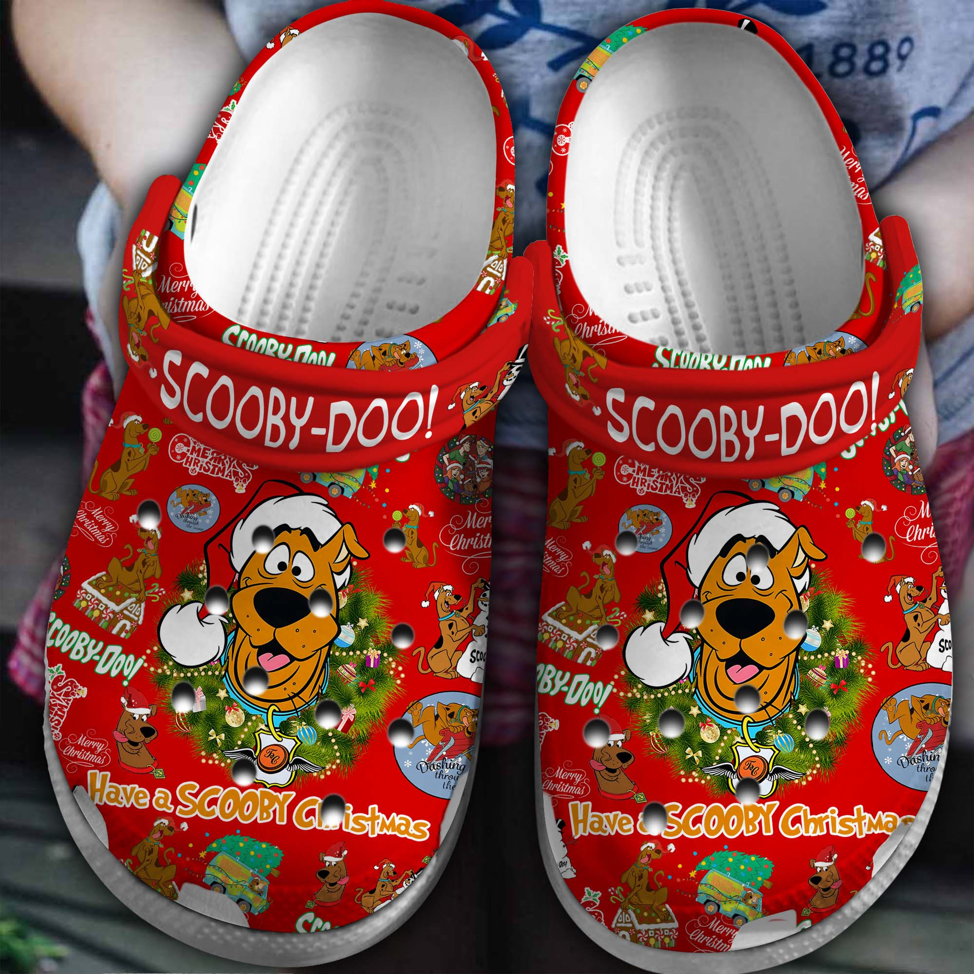 Scooby Doo Movie Crocss Clogs For Men Women And Kid Bm1411-2040-2