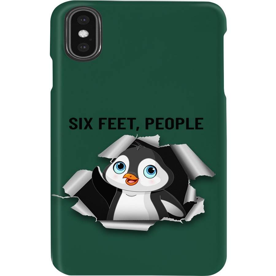 Lovely Phone Case Six Feet People Gift For Penguin Lovers