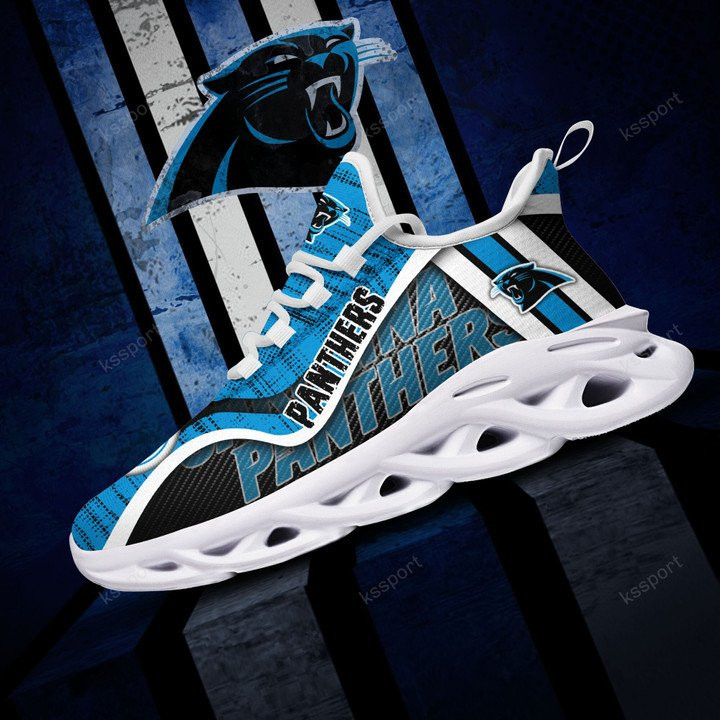 Carolina Panthers Yezy Running Sneakers Bg778