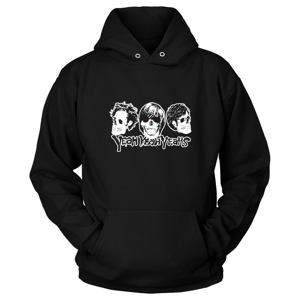 Yeah Yeah Yeahs Skulls Indie Karen O And The Kids Rare Unisex Hoodie