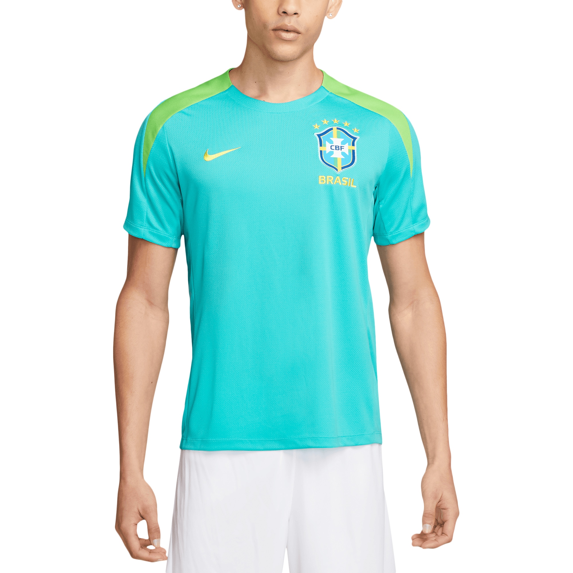 Brazil National Team 2024 Strike Performance Top – Aqua