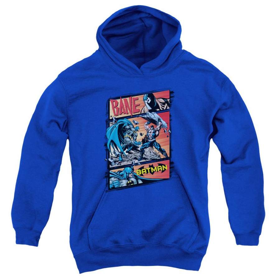 Batman – Epic Battle Youth Pull Over Hoodie