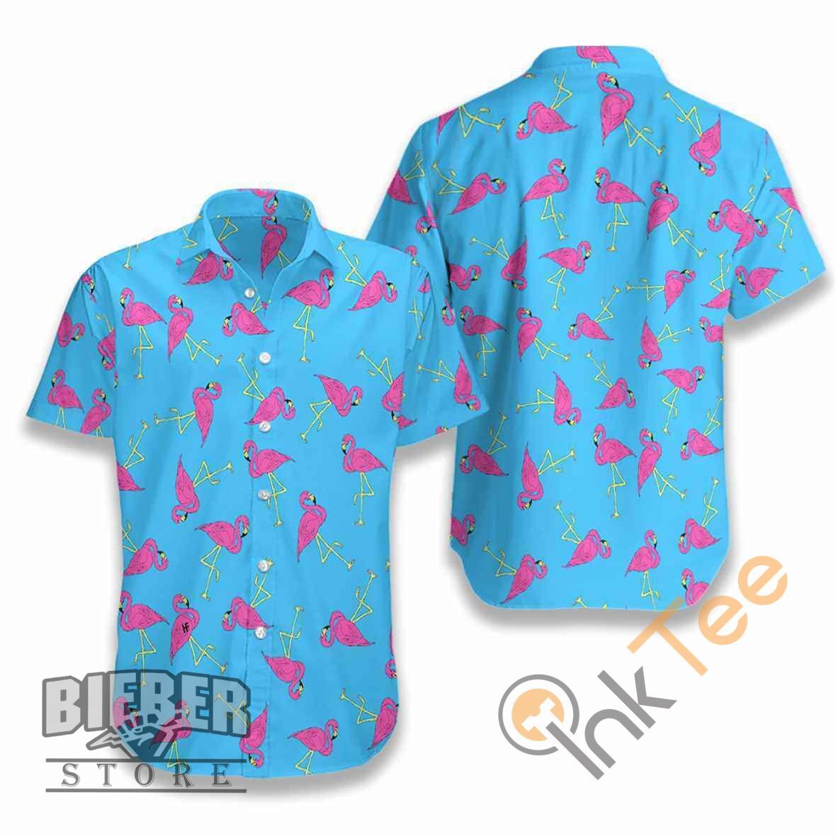 Flamingo Tropical Hawaii Shirts Ha57445