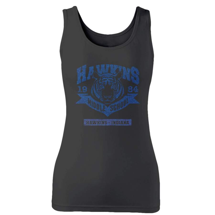 Hawkins Middle Indiana Starnger Things Woman’s Tank Top