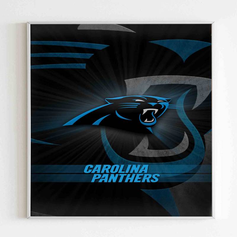 Carolina Panthers Logo Poster