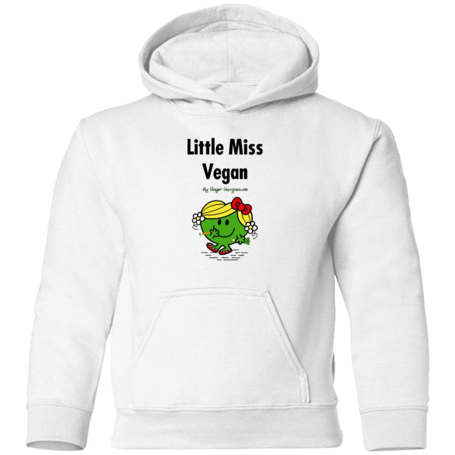 AGR Little Miss Vegan Toddler Pullover Hoodie