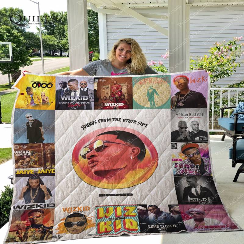 Wizkid Albums Quilt Blanket For Fans Ver 17