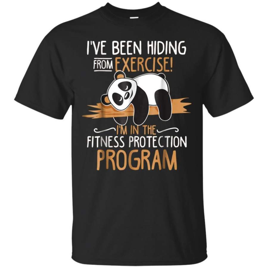 AGR Cute Panda Workout Shirt Funny Panda Gym Lovers Gifts Jaq T-shirt