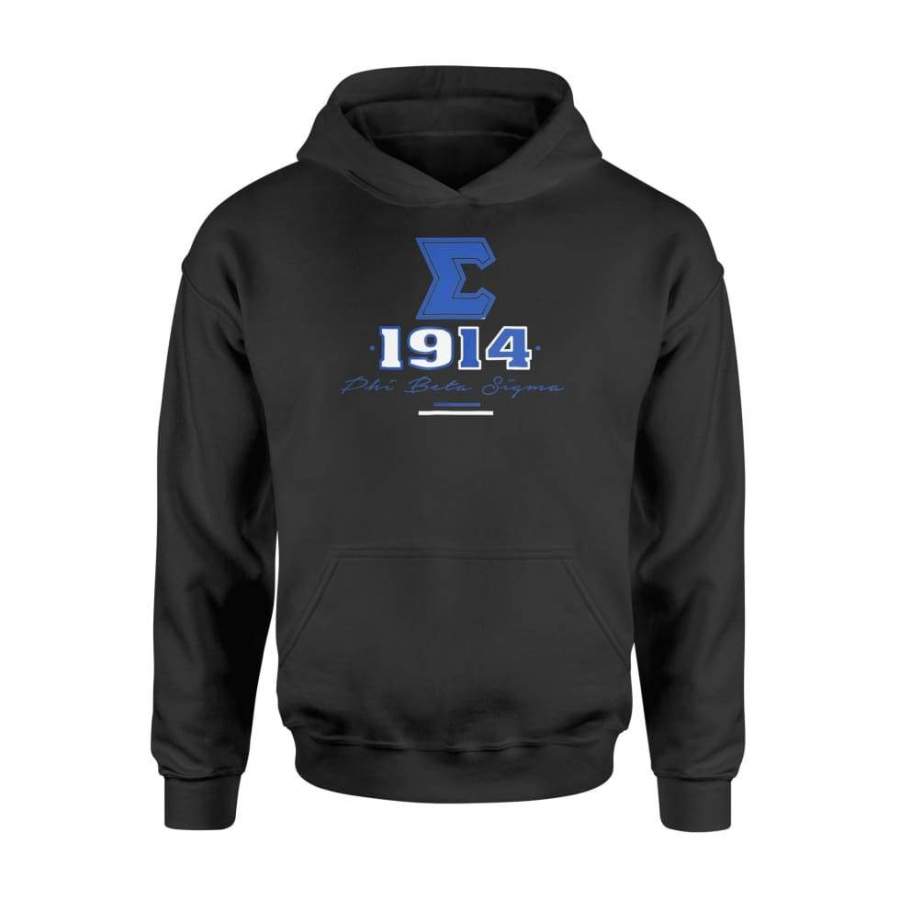 Mens Phi Beta Sigma Paraphernalia – – Standard Hoodie