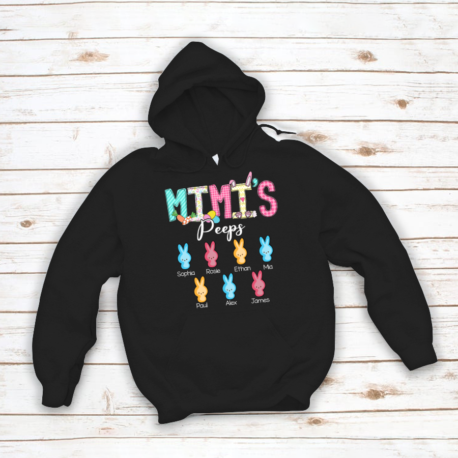 Personalized Grandma’S Peeps Women Hoodie