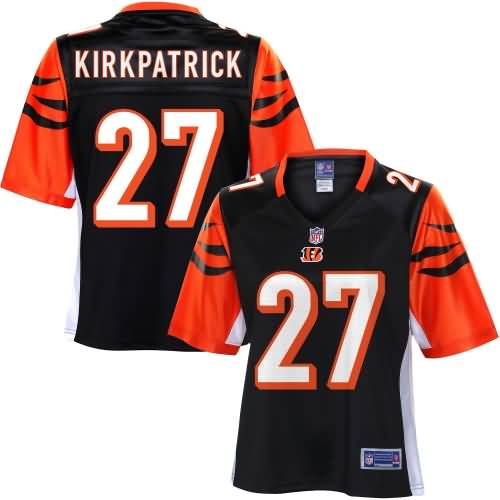 Womens Cincinnati Bengals Dre Kirkpatrick NFL Pro Line Team Color Jersey