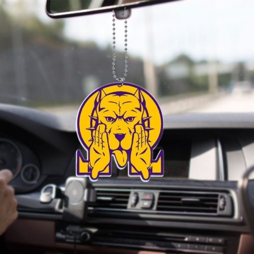 Omega Psi Phi 1911 Omega Dog Que Hand Sign Car Hanging Ornament