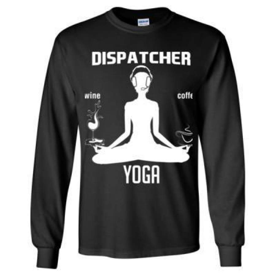 AGR Dispatcher Yoga Wine Coffee – Long Sleeve T-Shirt