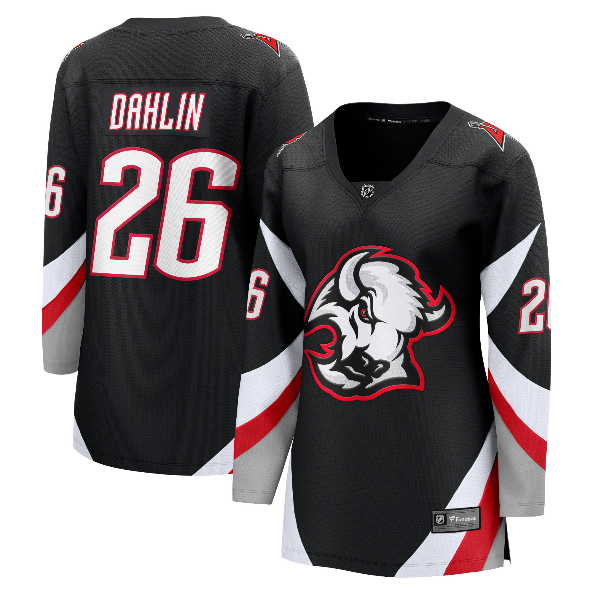 Rasmus Dahlin Buffalo Sabres Branded Women's Alternate Premier Breakaway Player Jersey – Black