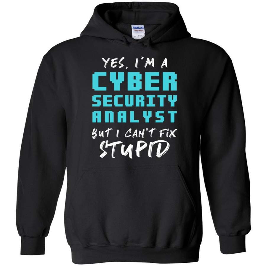 Yes I’m A Cyber Security Analyst Hoodie