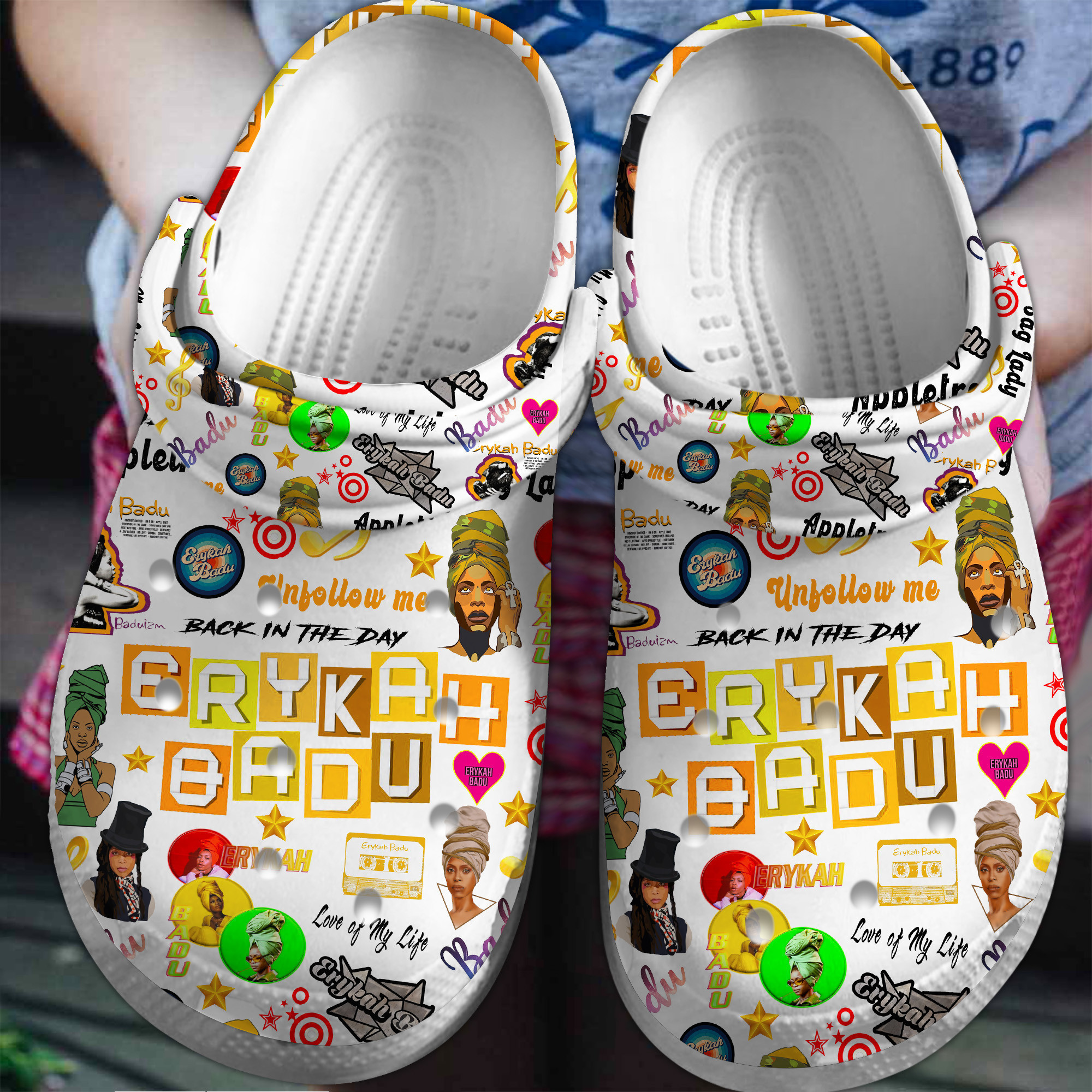 Erykah Badu Crocss Clogs For Men Women And Kid Fgzaulrq