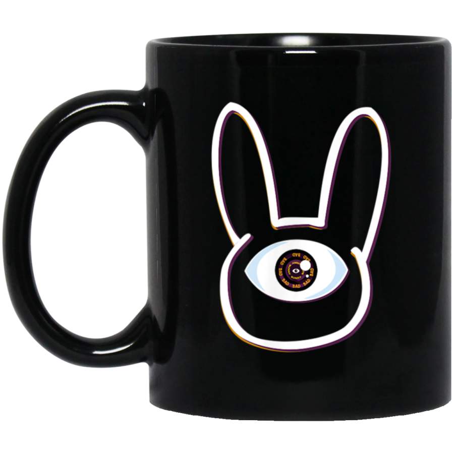 Bad Easter Bunny 1 Eye x100 – Easter Dembow Reggaeton Trap Black Mug