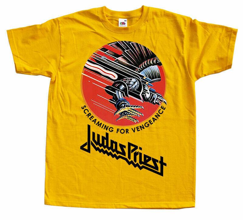 Judas Priest Screaming For Vengeance Dtg Print Men T Shirt