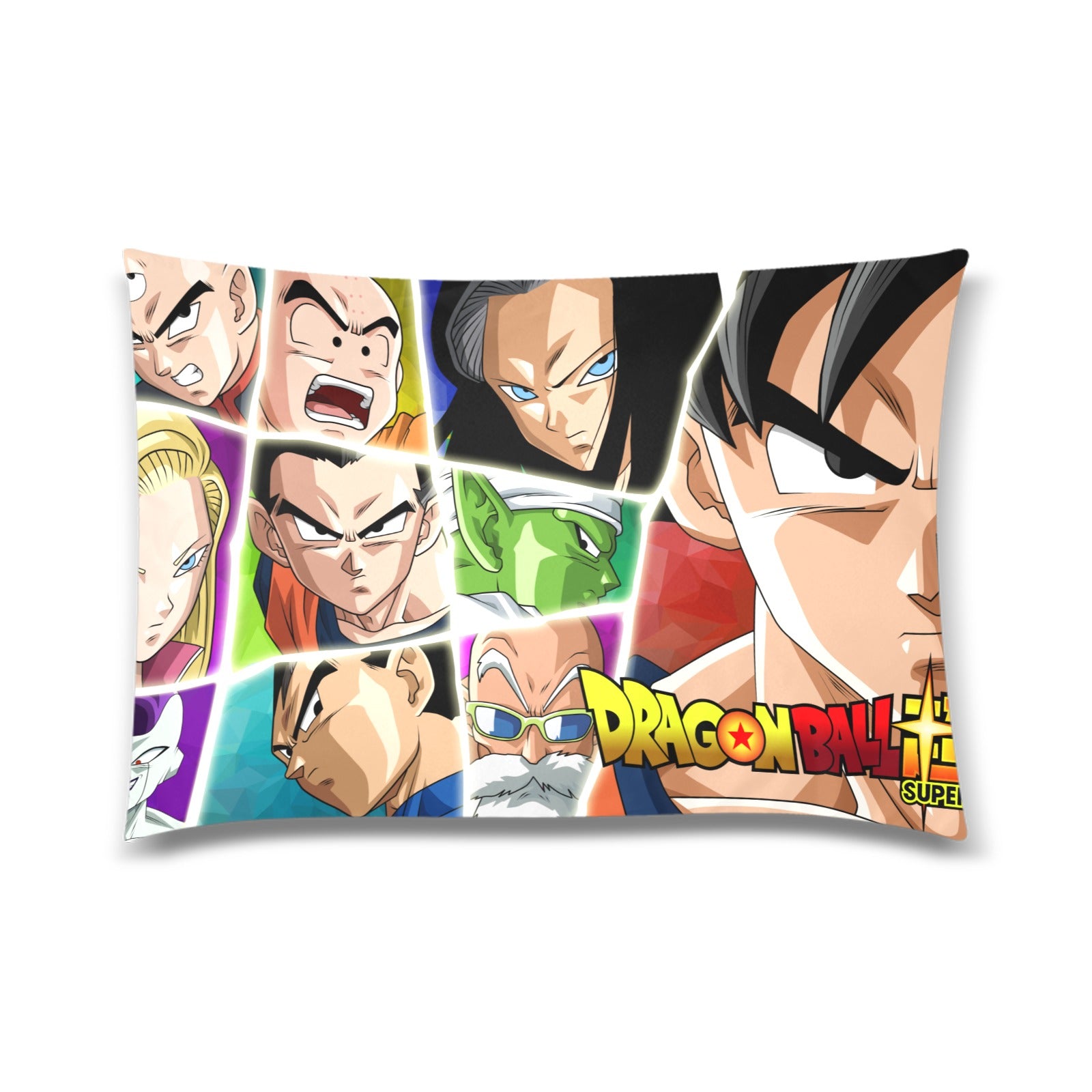 Dragon Ball Super Custom Zippered Pillow Case 20″X30″ Standard Twin Sides