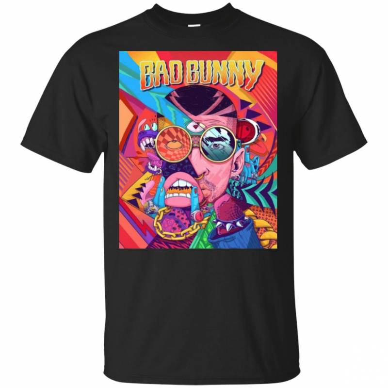 Bad Bunny Eye Animated Unisex T-Shirt