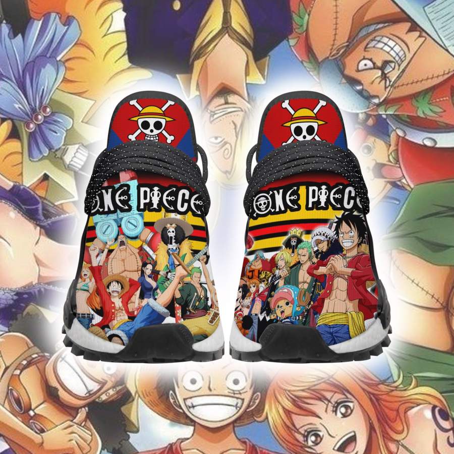 One Piece NMD Sneakers Anime Characters Custom Anime Shoes