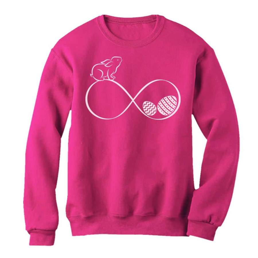 Infinity Easter Bunny & Eggs Women Sweatshirt