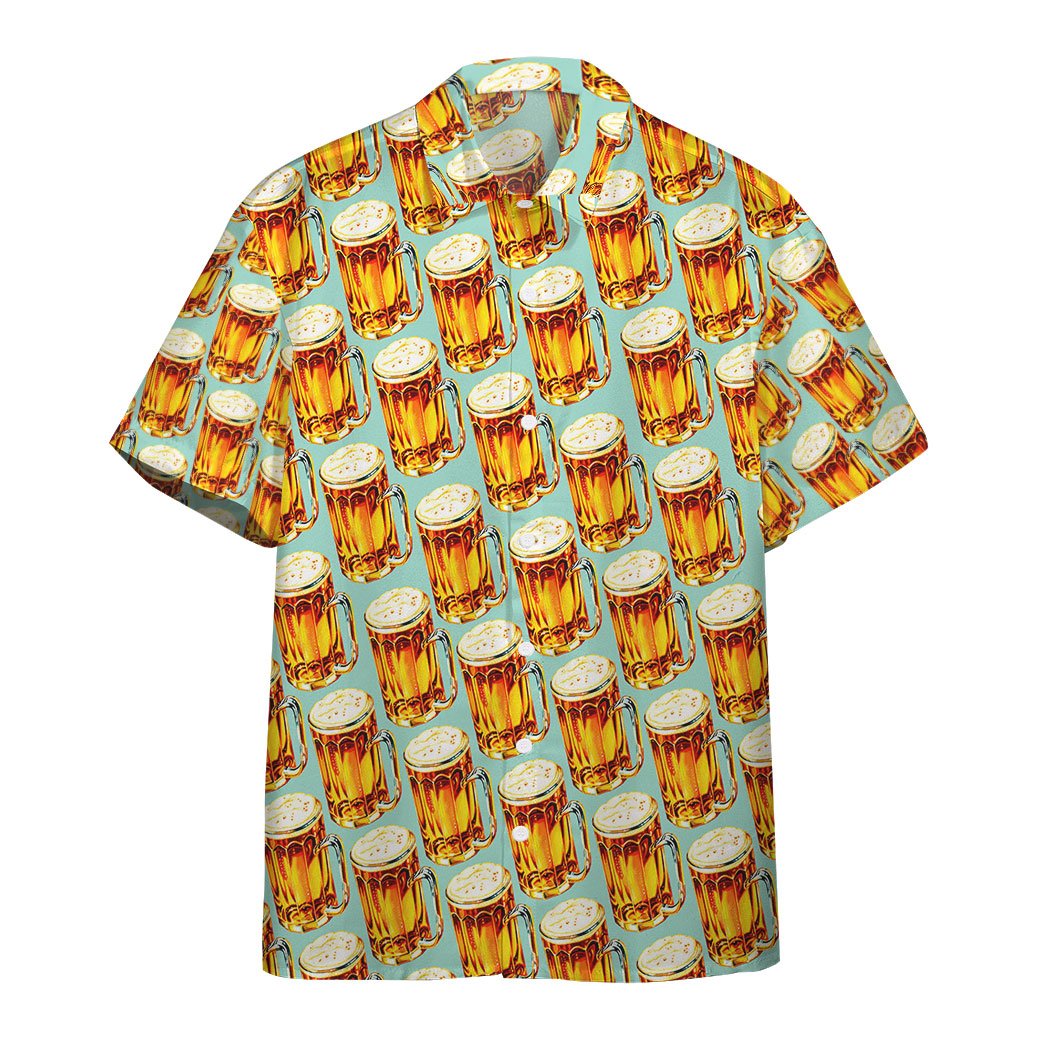 Gearhumans Beers Custom Hawaiian Shirt Ha86286