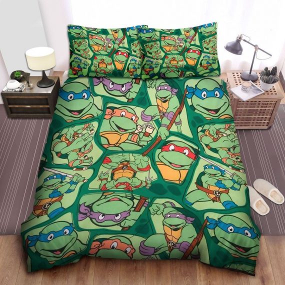 Tmnt Teenage Mutant Ninja Turtles Bedding Set Hg