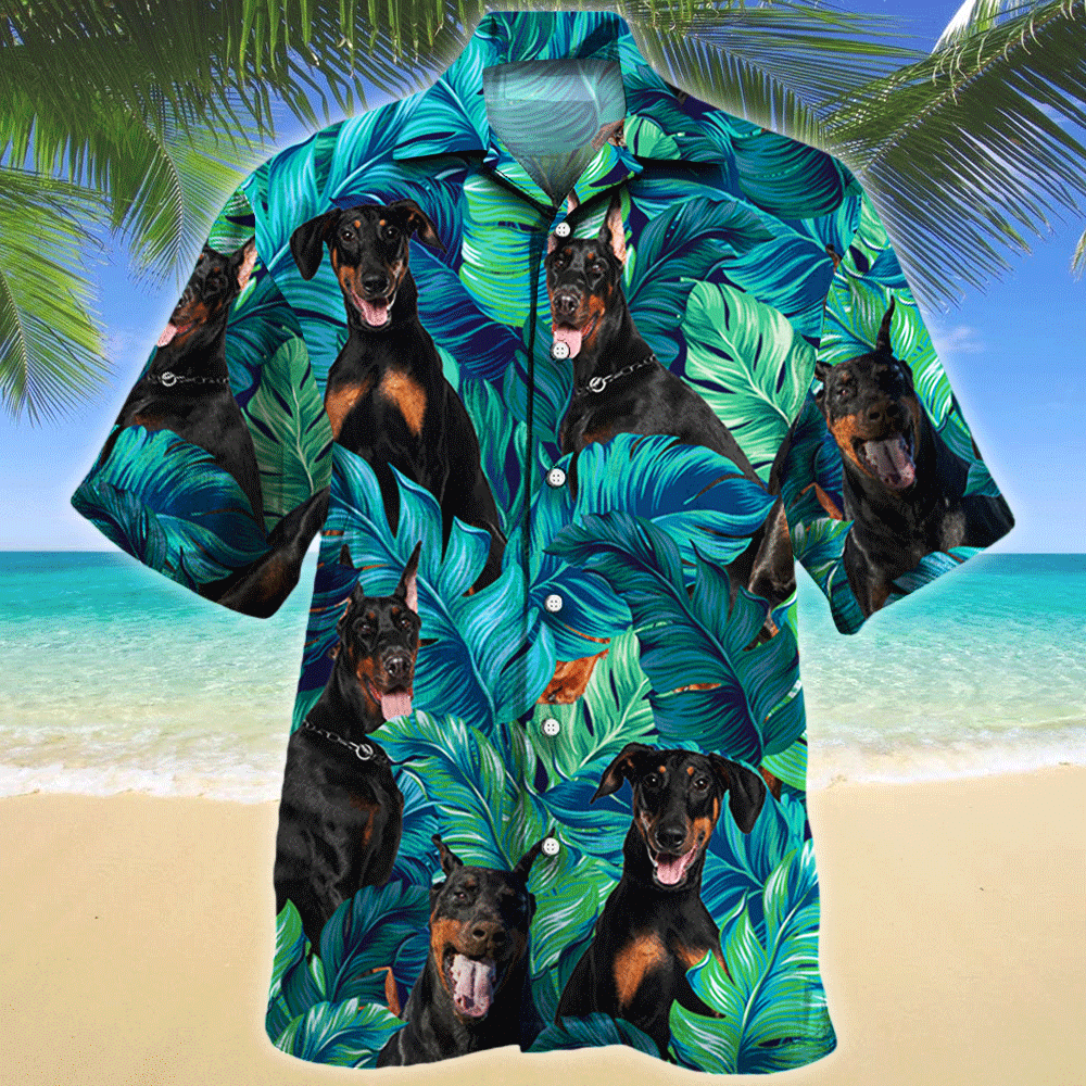 Doberman Pinscher Dog Lovers Gift Hawaiian Shirt Ha71837