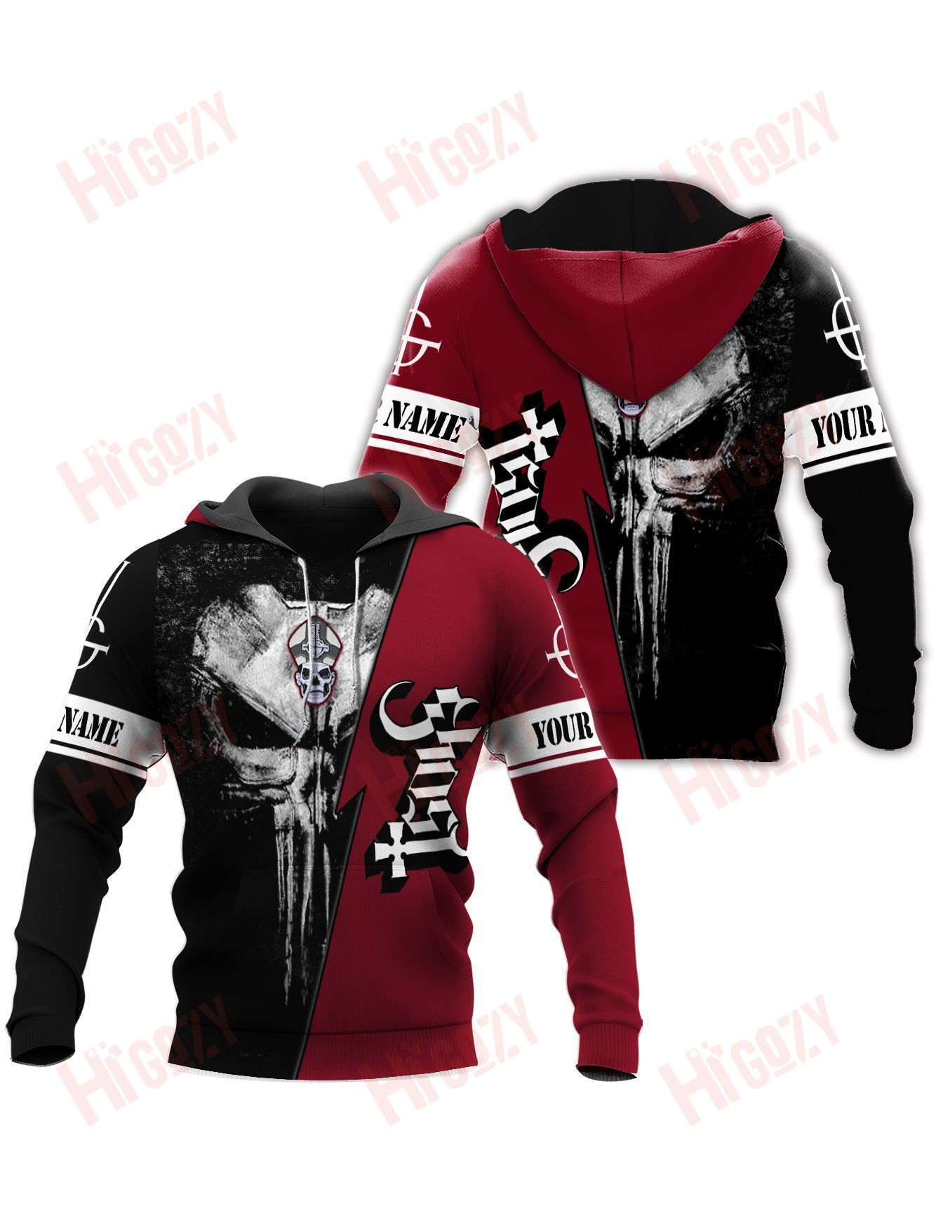 Baeelly™ Ghost Hoodie 3D – Mt753