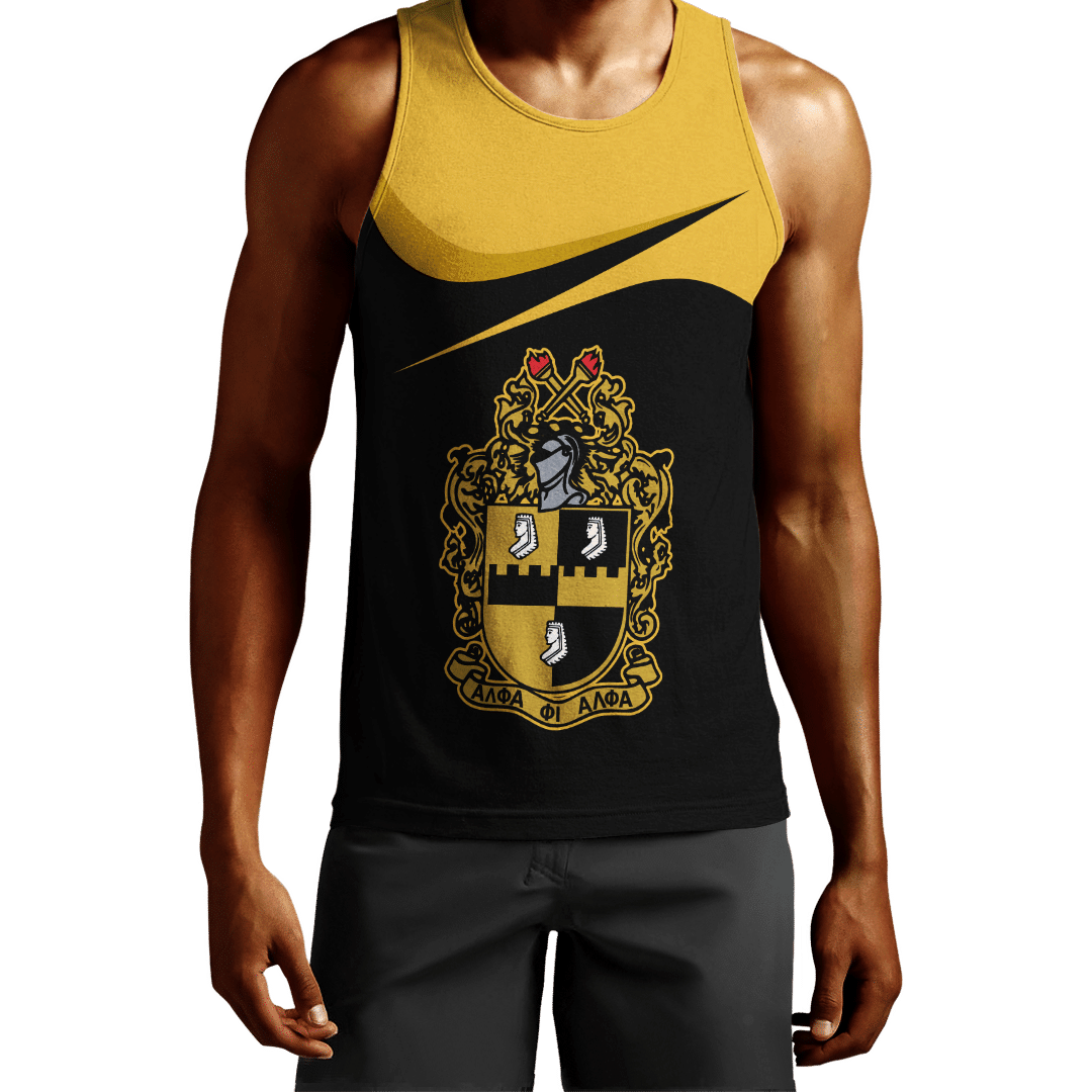 Wonder Print Shop Tank Top – Alpha Phi Alpha Curve Style Tank Top Lt10