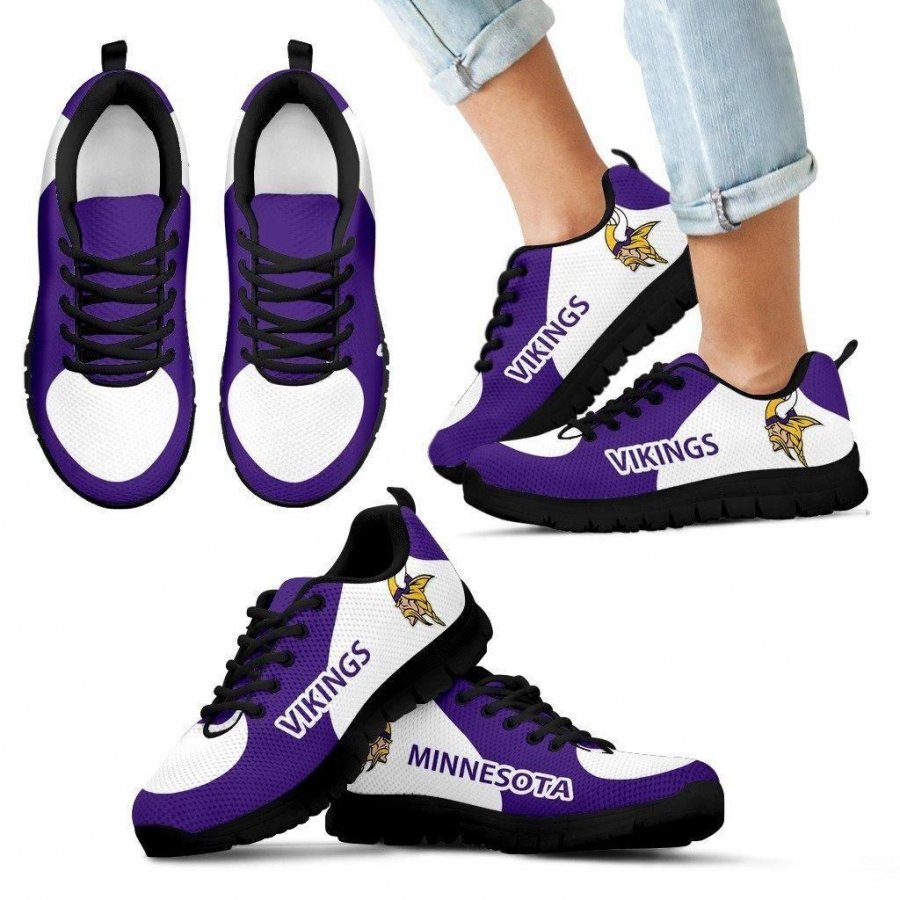 Minnesota Vikings Top Logo Sneakers #829