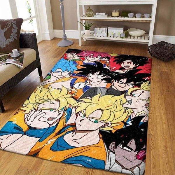 Dragon Ball Area Rug – Son Goku, Movie Floor Decor D30106