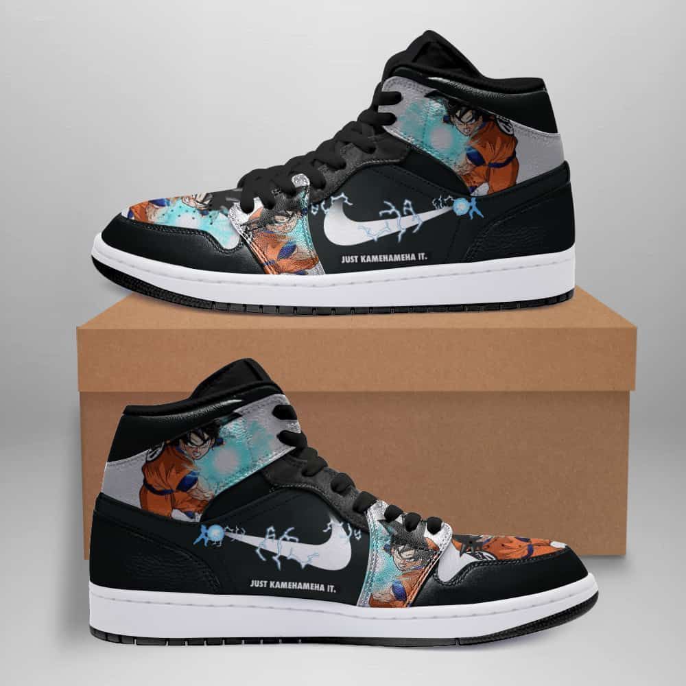 Dragon Ball 10 Goku Just Kamehameha Air Jordan Anime Shoes Sport Sneakers