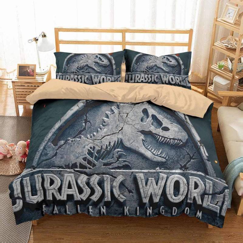 3D Customize Jurassic World Bedding Set Duvet Cover Set Bedroom Set Bedlinen 4