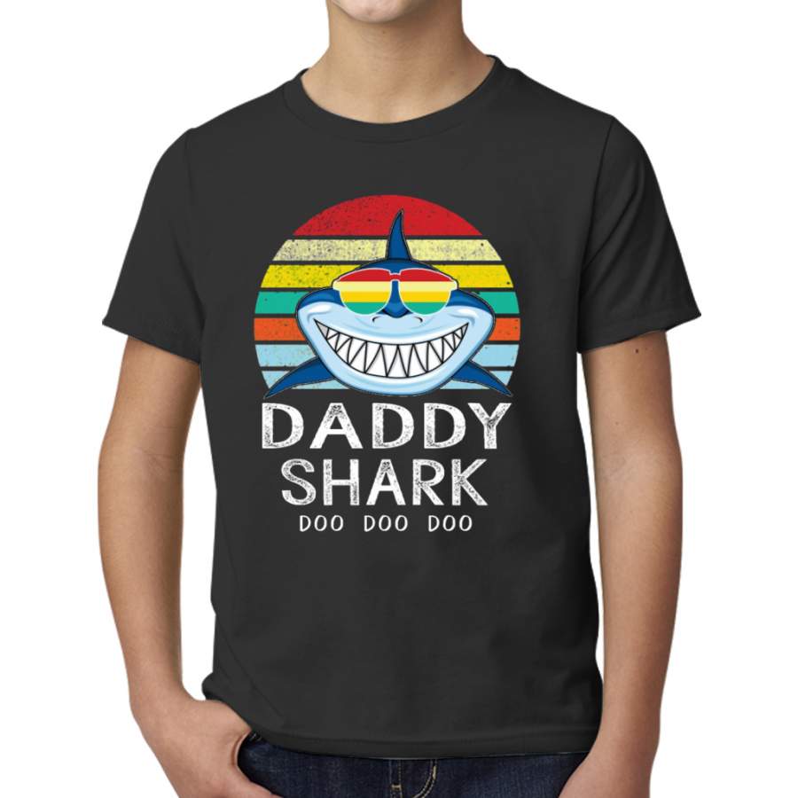 Daddy Shark Doo Doo, Vintage Daddy Shark Young T-Shirt