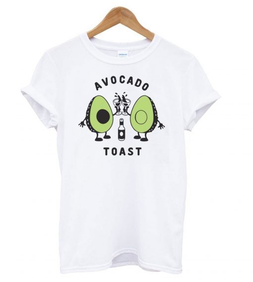 Avocado Toast White RS T shirt