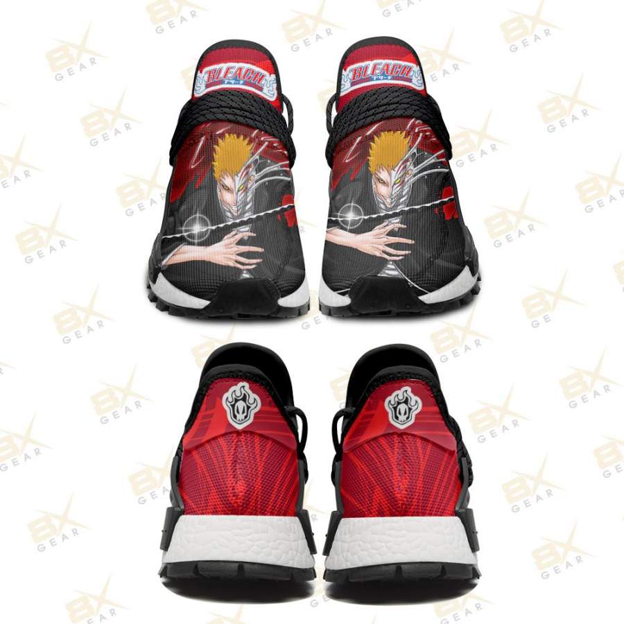 Kurosaki Ichigo Shoes Bleach Sneakers Anime Fan Gift Idea S12109