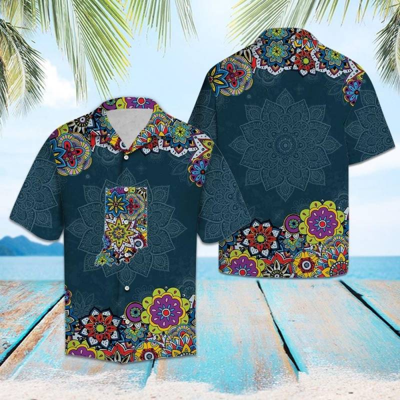 Artsyhomes Indiana Mandala Hawaiian Ha77352