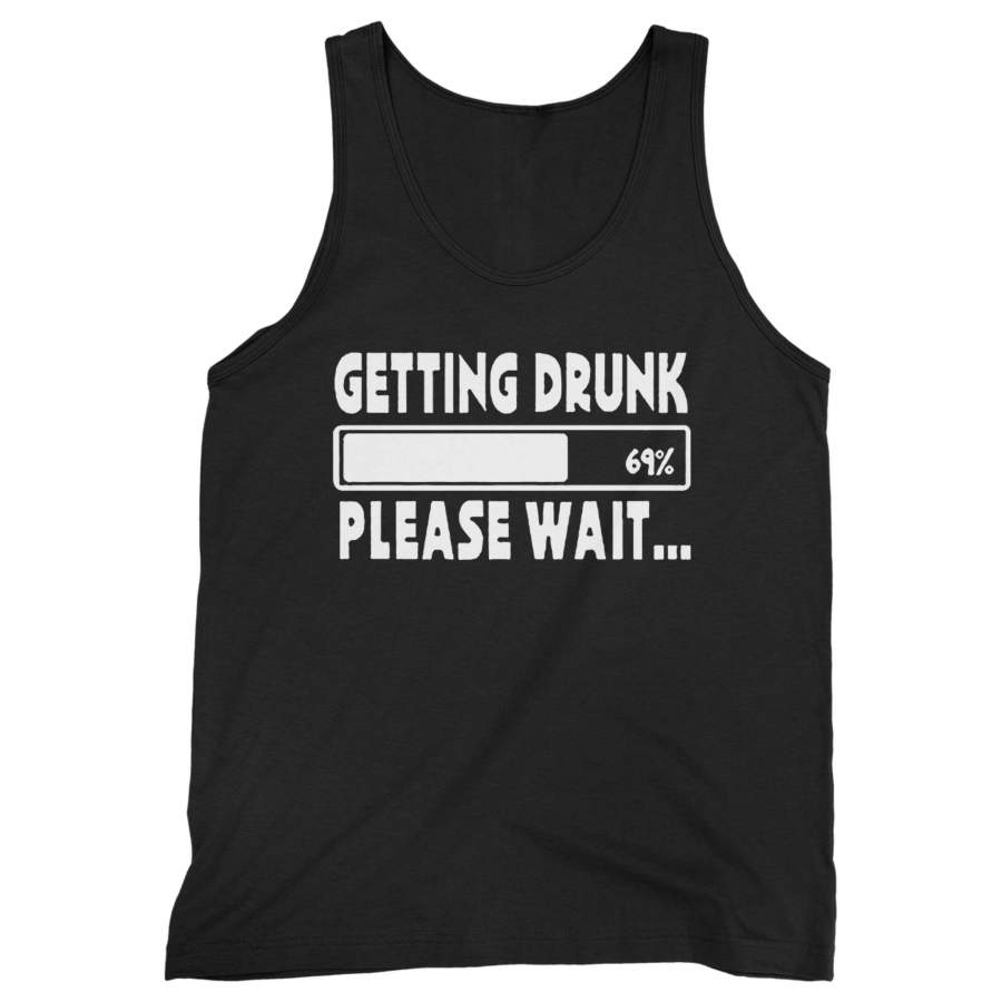 Getting Drunk Beer Stag Party Man’s Tank Top