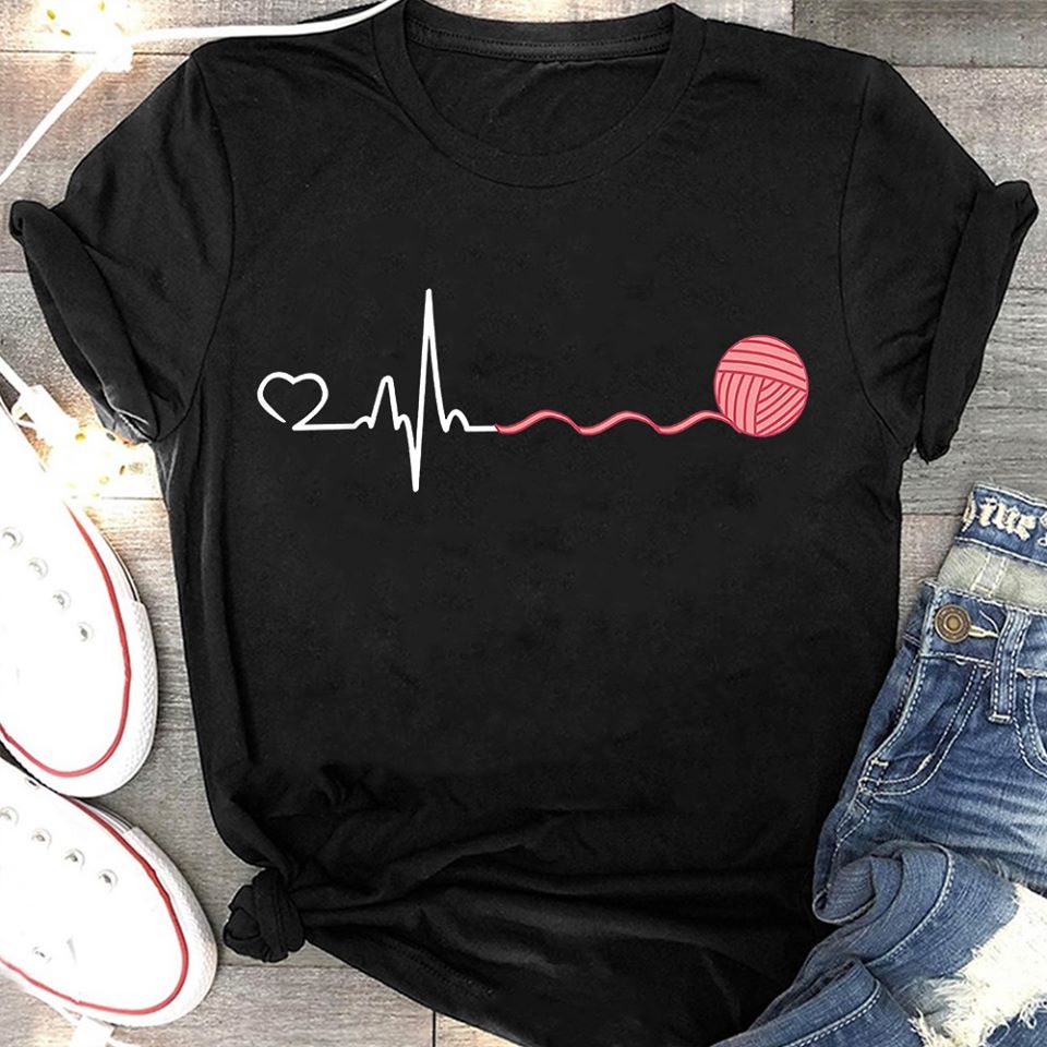 Heartbeat Yarn Standard Women’s T-shirt