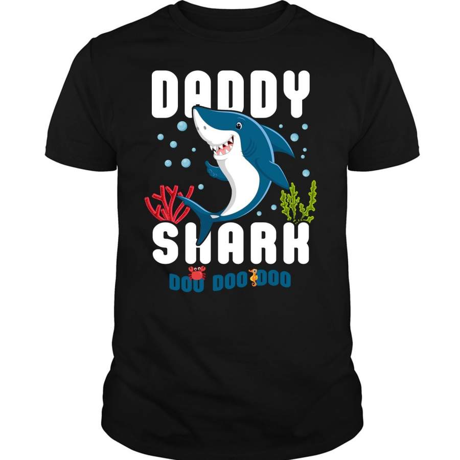 unny Daddy Shark Doo Doo T Shirt, Baby Shark Dance T Shirt