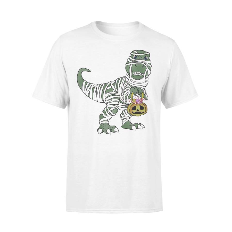 Dinosaur Mummies Halloween Candy T-shirt