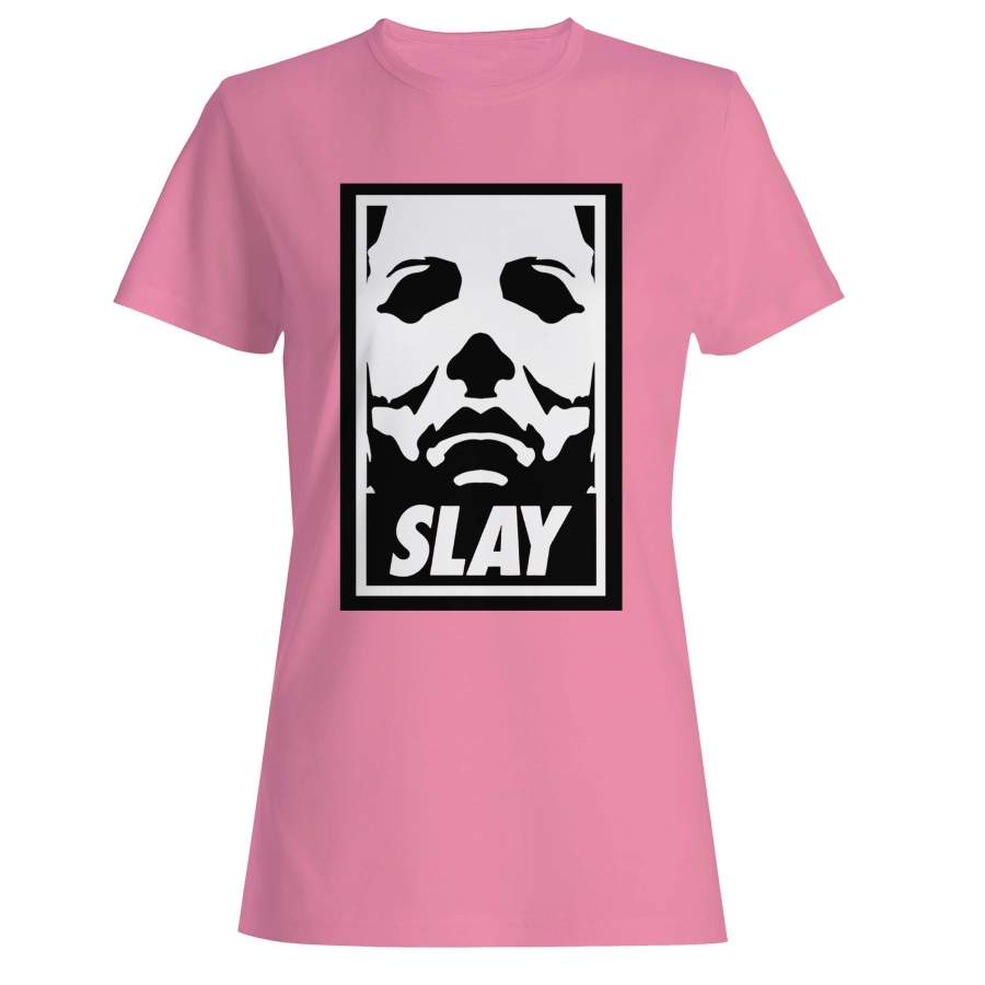 Michael Myers Halloween Slay Zombie Horror Woman’s T-Shirt